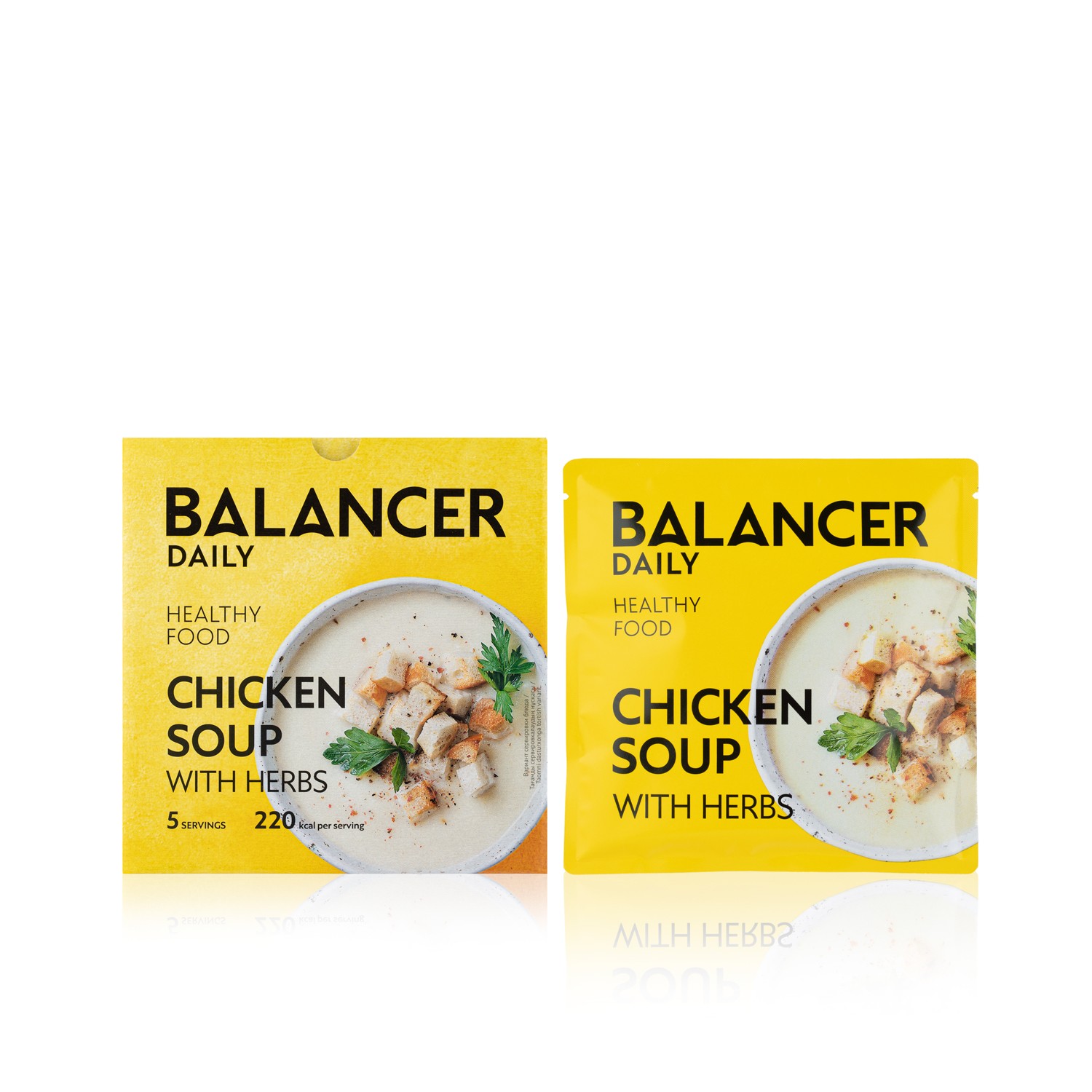 КОКТЕЙЛЬ BALANCER СО ВКУСОМ «КУРИНЫЙ СУП С ЗЕЛЕНЬЮ», 5 ШТ.