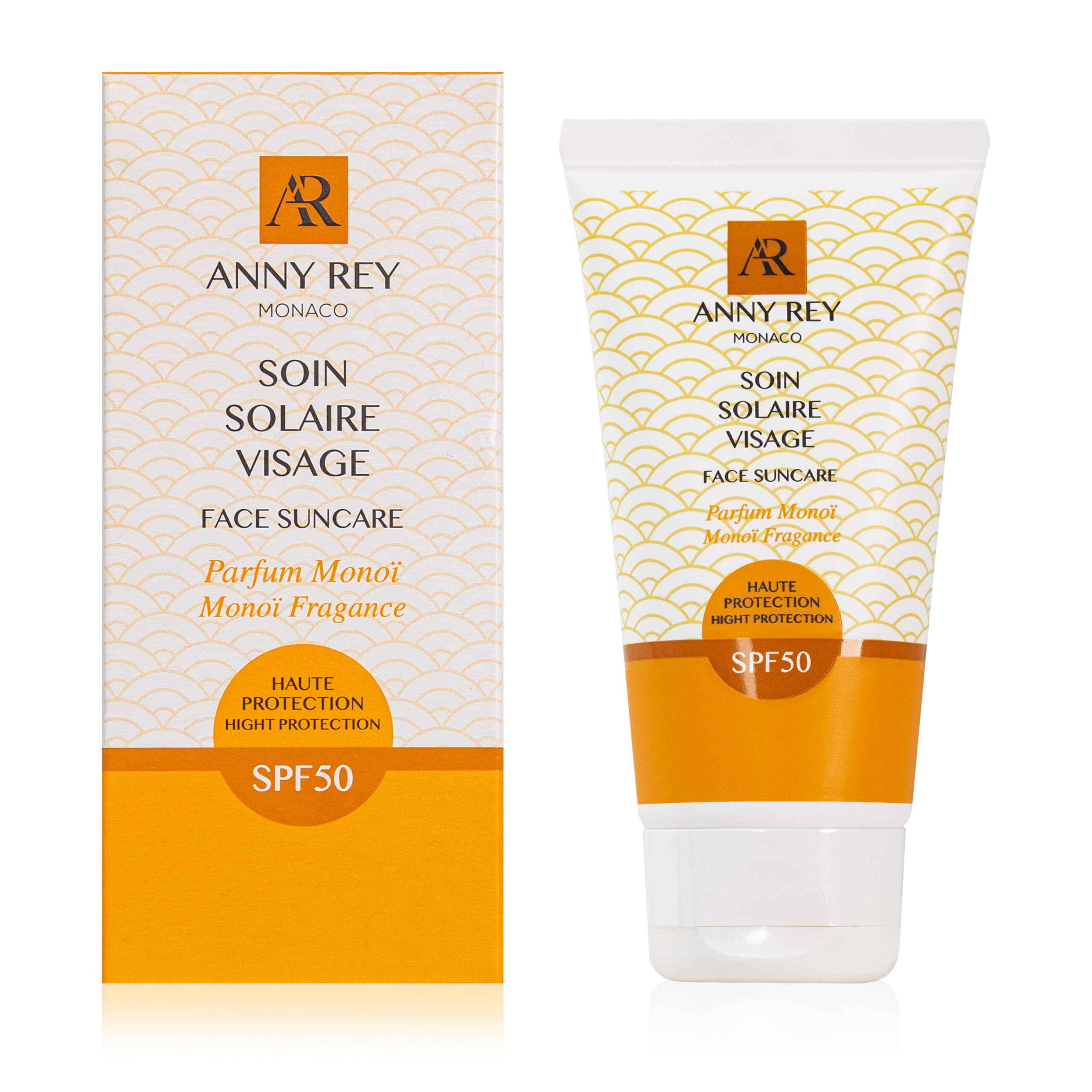 Солнцезащитный крем для лица ANNY REY с SPF50, 50 мл