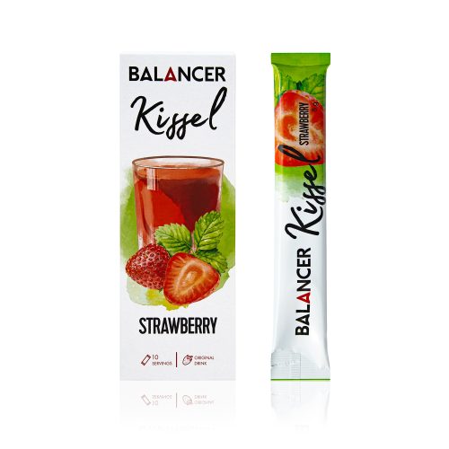 Альгинатный кисель BALANCER Kissel со вкусом «Клубника»