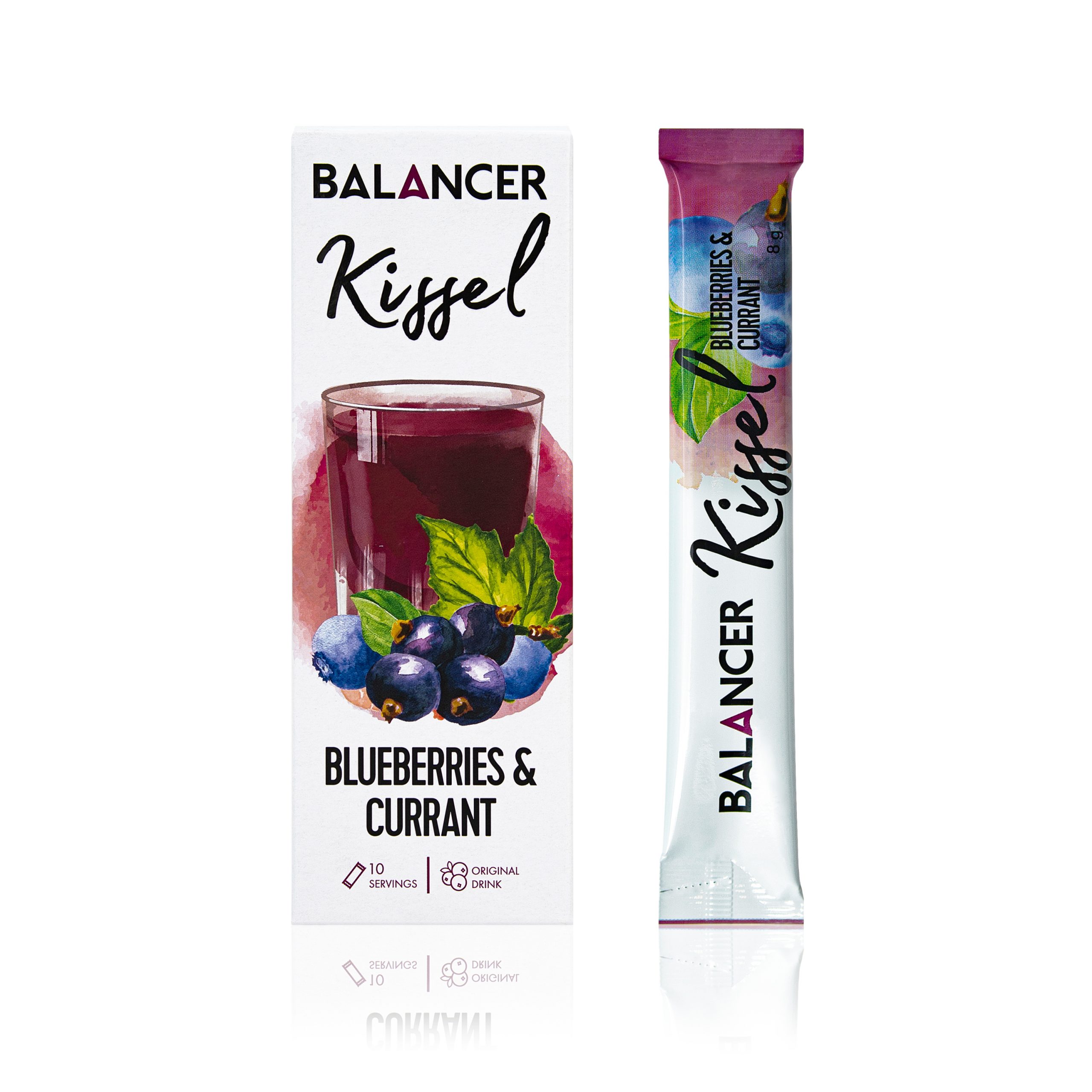 Альгинатный кисель BALANCER Kissel со вкусом «Черника–смородина»
