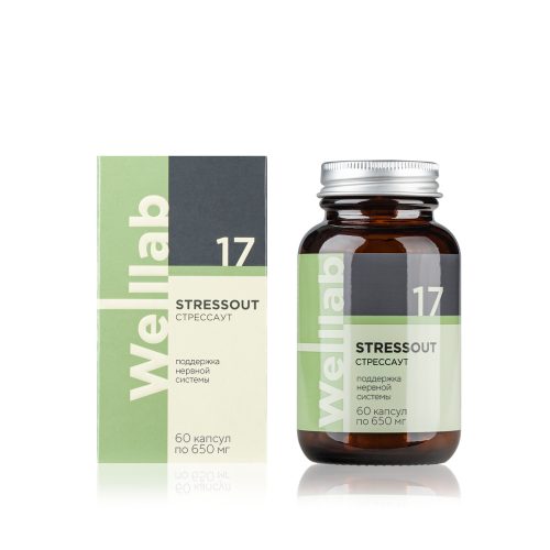 БАД для нервной системы Welllab STRESSOUT PHYTO