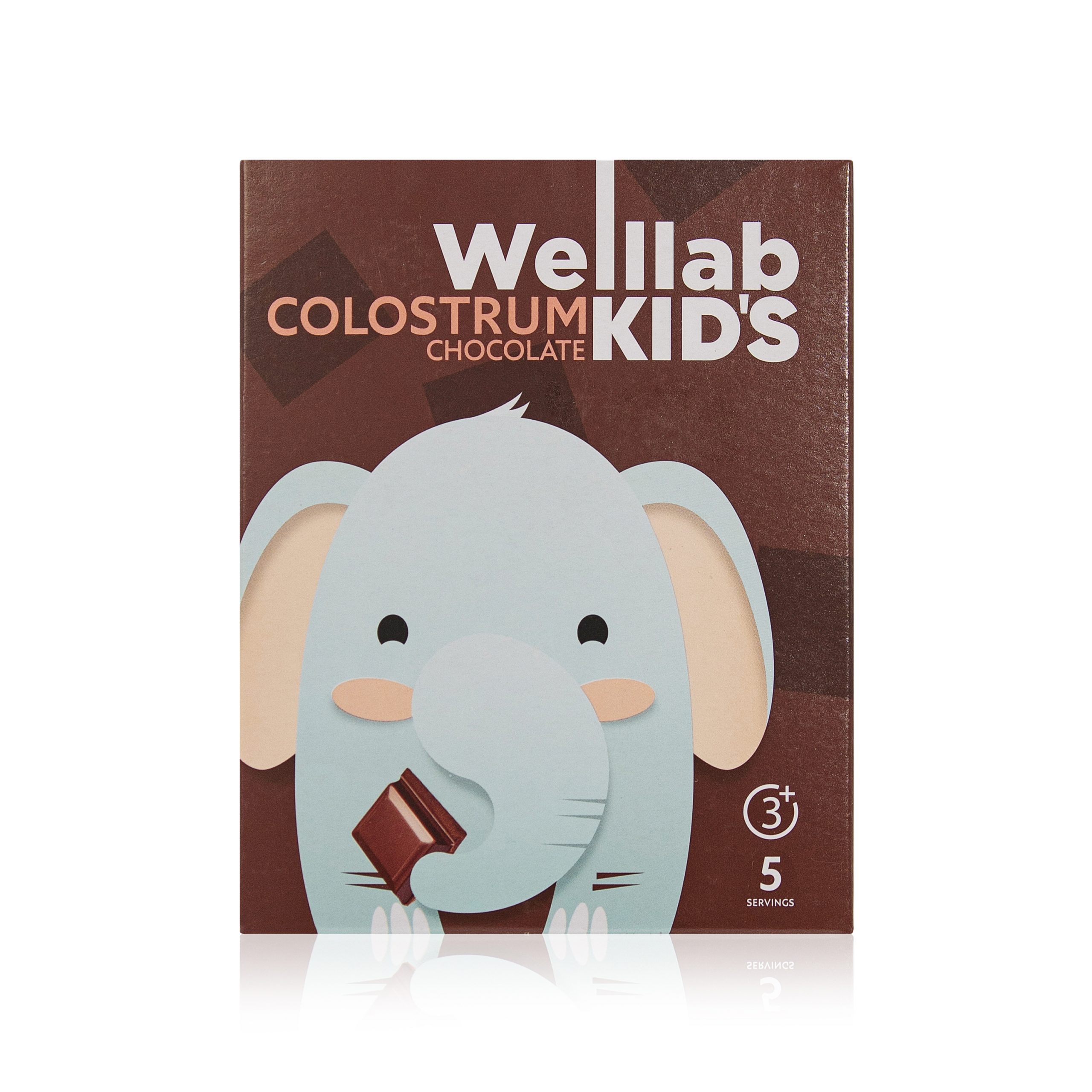 Детский напиток WELLLAB KIDS COLOSTRUM со вкусом «Шоколад»