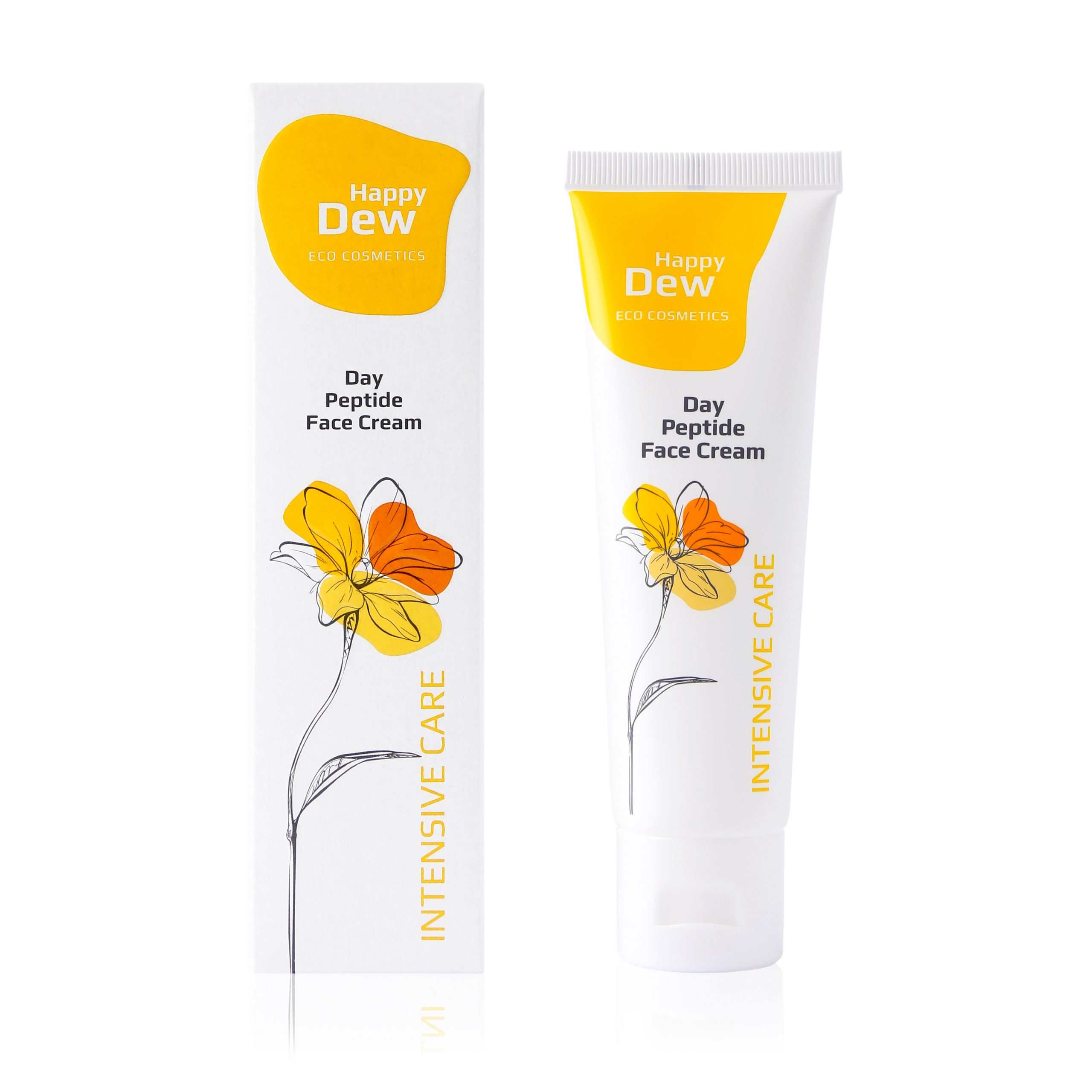 Дневной пептидный крем для лица Happy Dew Intensive Care