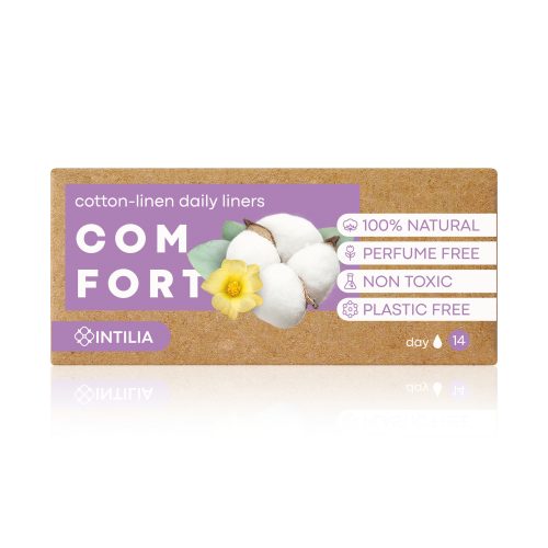 Ежедневные хлопкольняные женские прокладки INTILIA