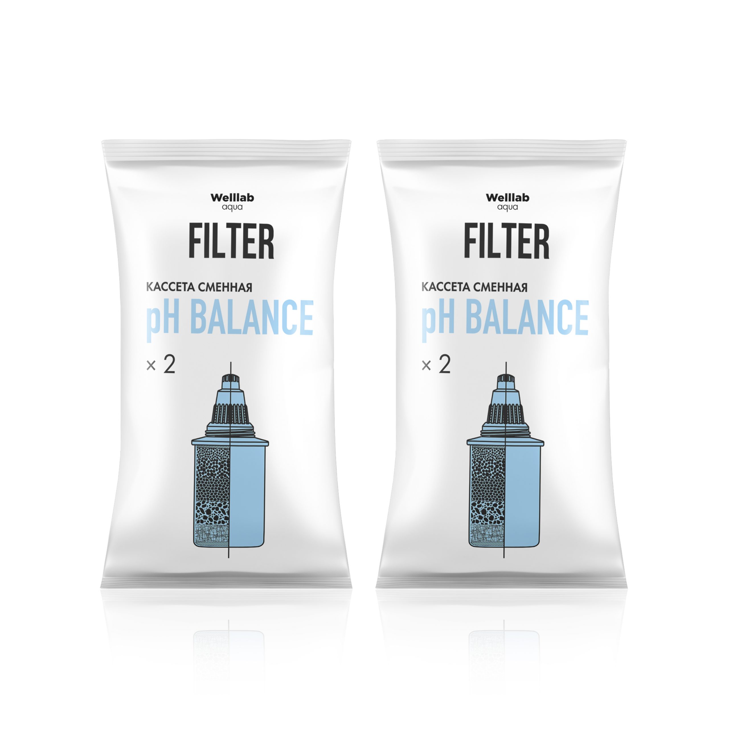 Кассета сменная pH Balance Welllab Aqua