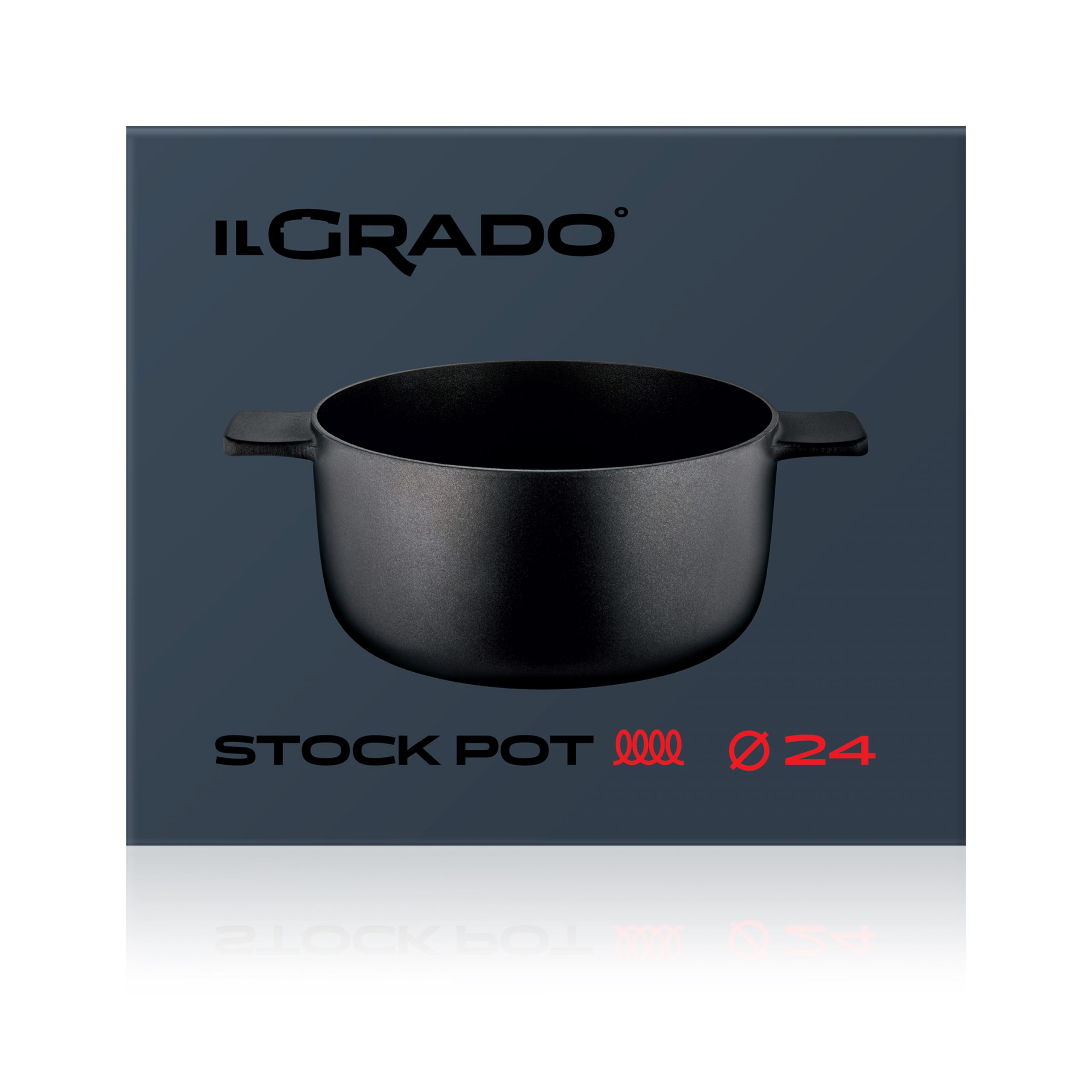 Кастрюля IL GRADO для всех типов плит