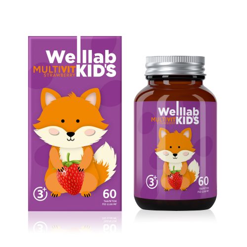 Мультивитамины для детей WELLLAB KIDS MULTIVIT