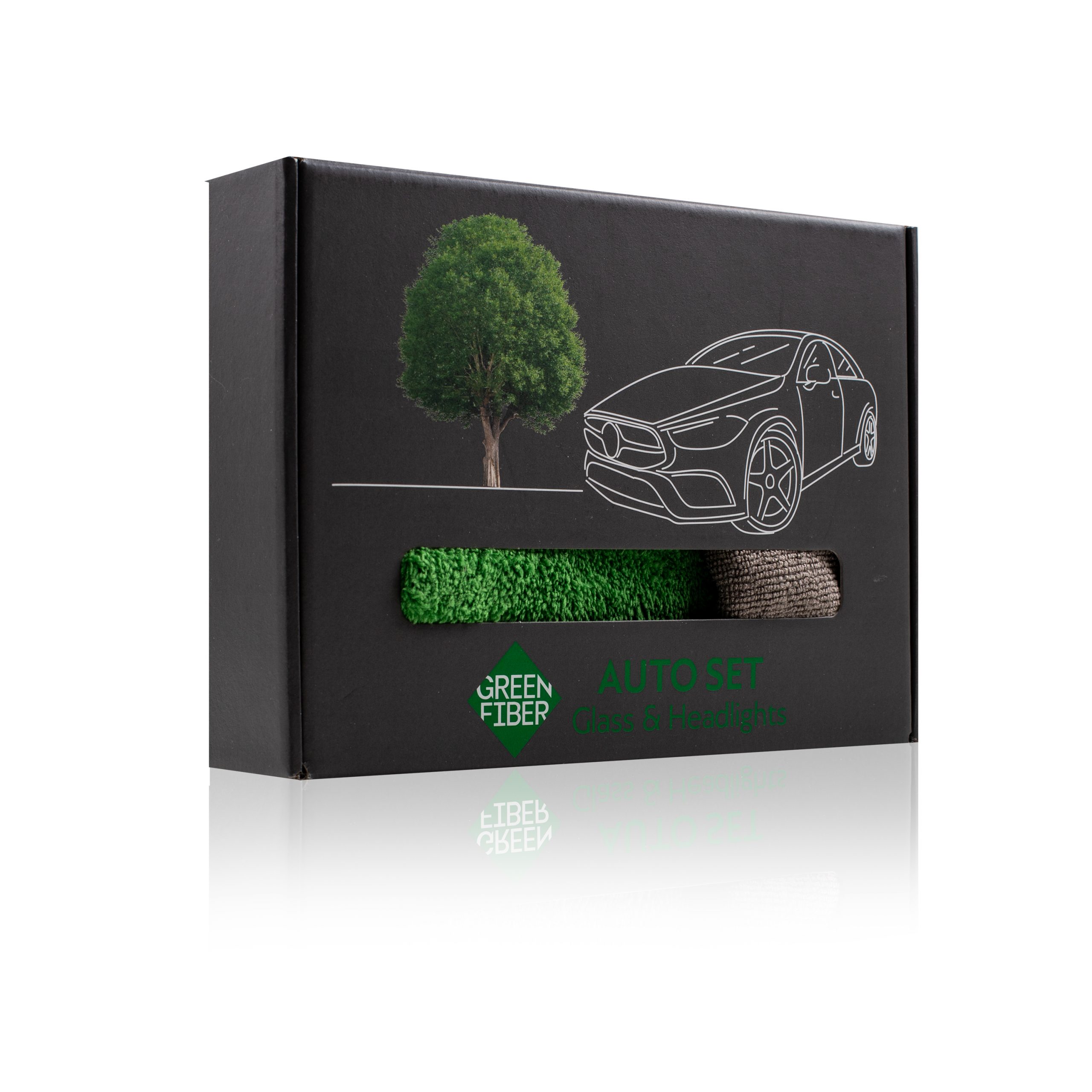 Набор для ухода за стеклом и фарами AUTO SET Glass & Headlights