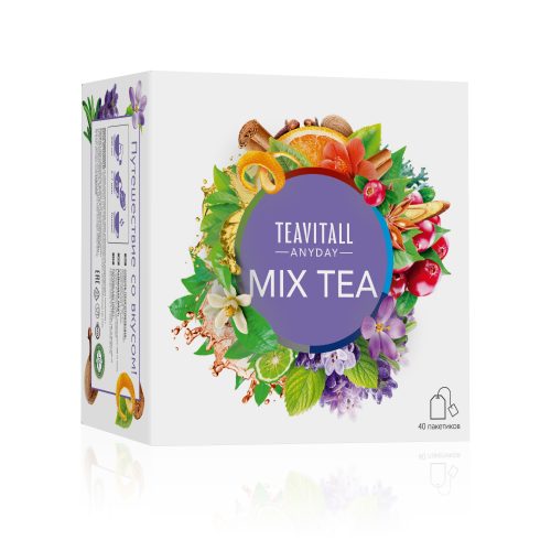 Набор чая и чайных напитков TeaVitall Anyday «Mix Tea»