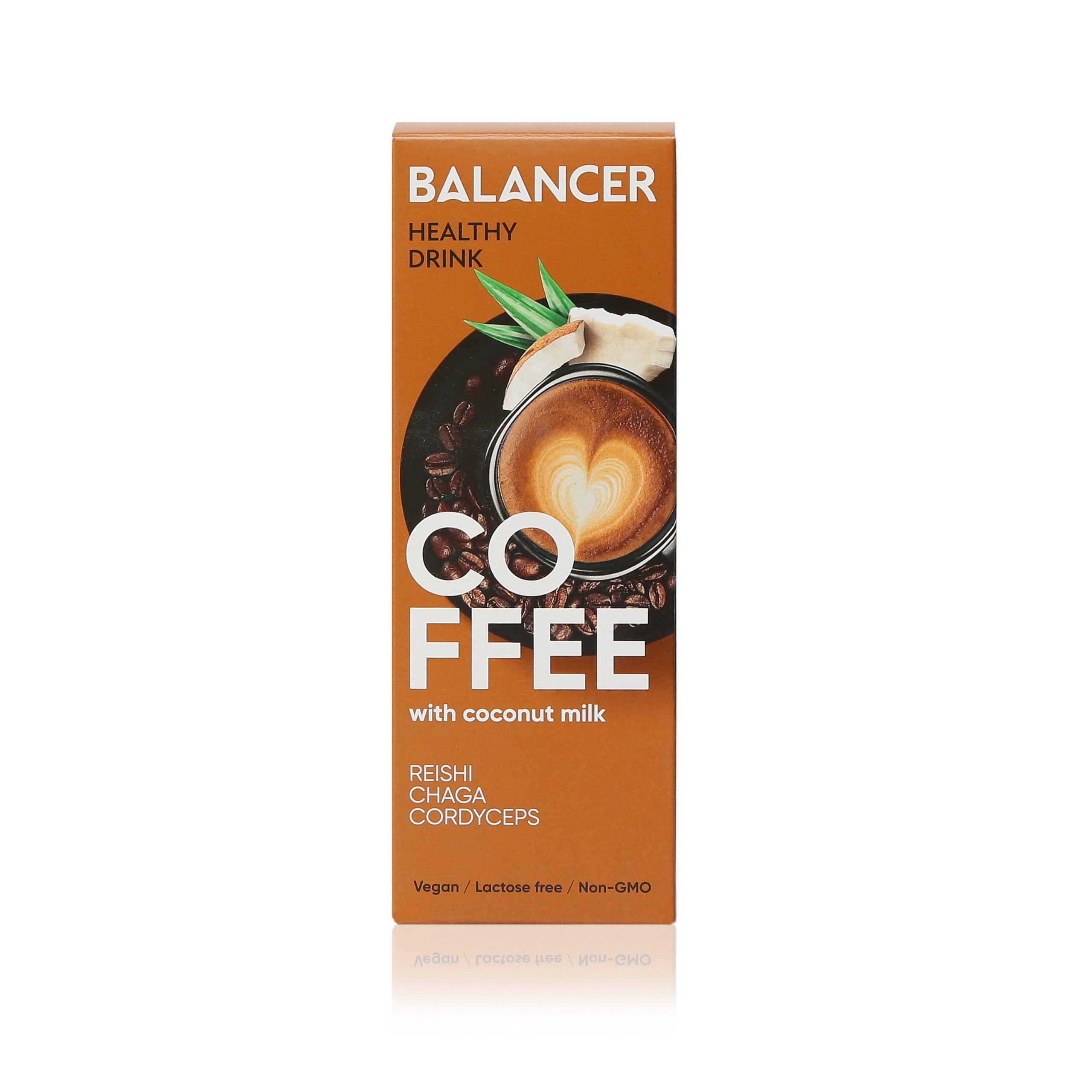 Напиток растворимый BALANCER COFFEE «Кофе на кокосовом молоке»