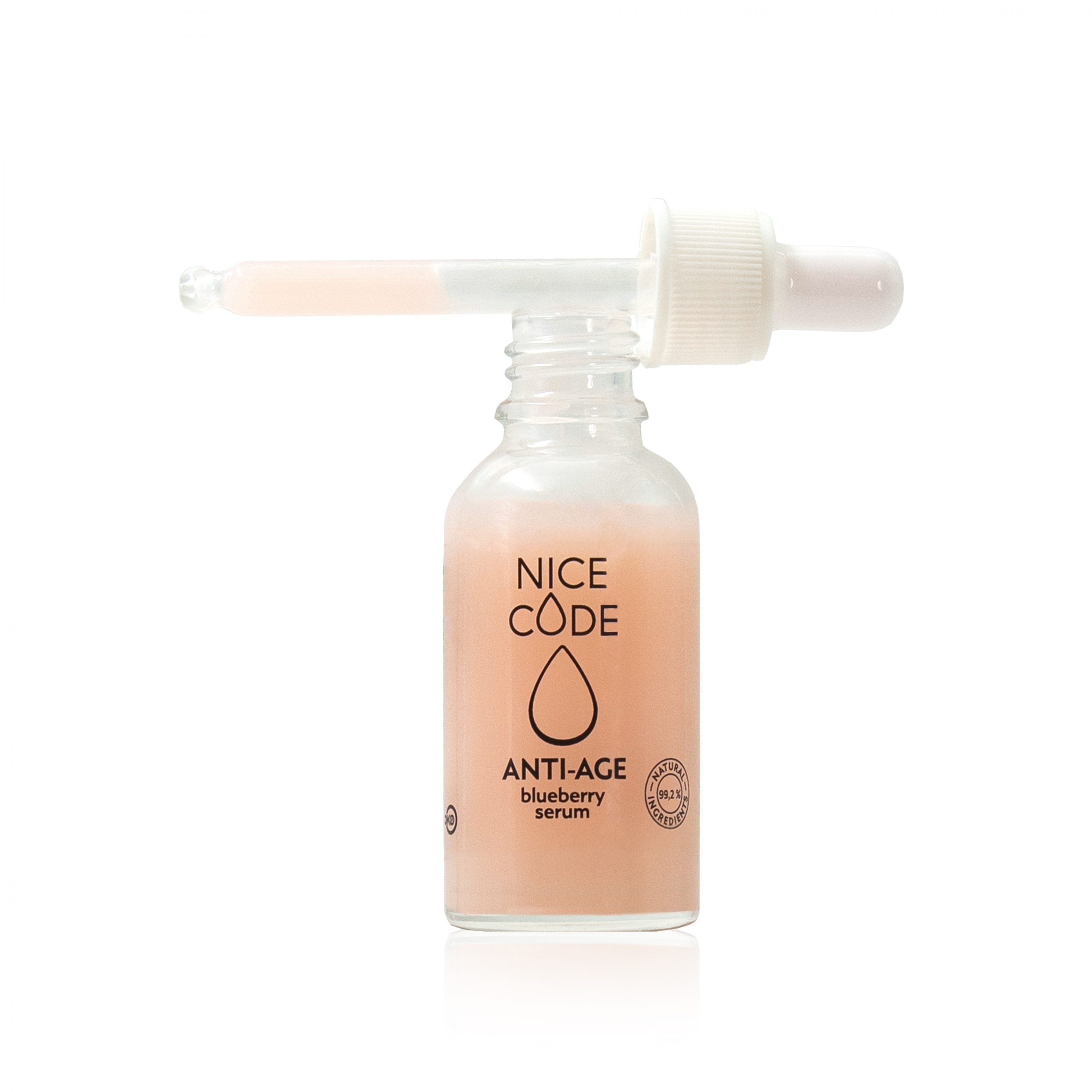 Омолаживающая сыворотка для лица ANTI-AGE blueberry serum NICE CODE