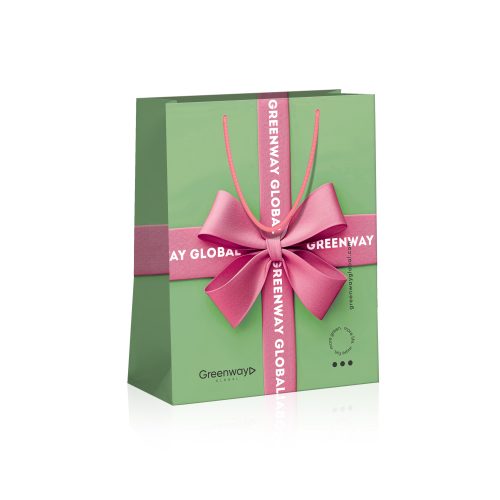 Пакет подарочный средний