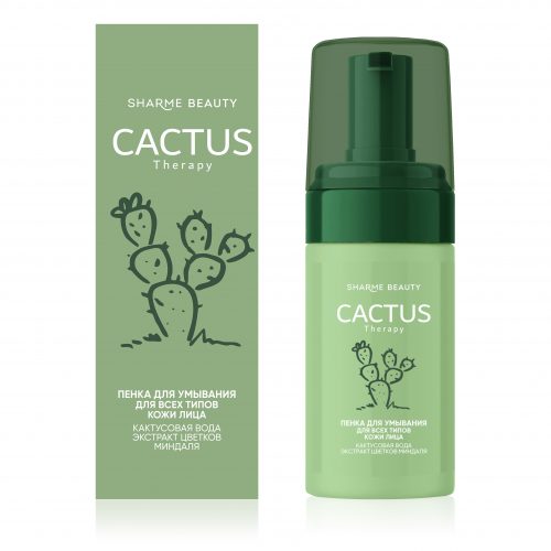 Пенка для умывания для всех типов кожи CACTUS Therapy