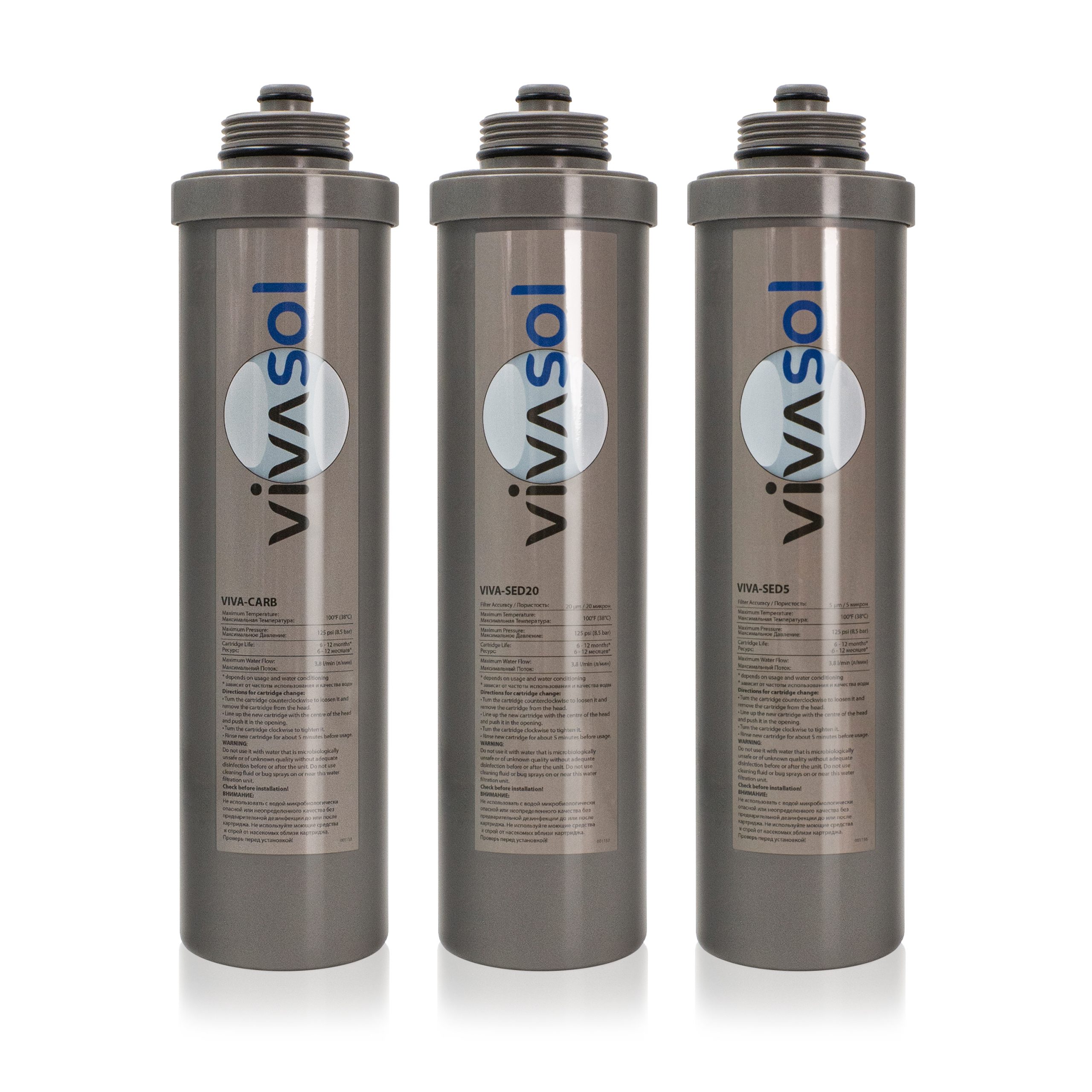 Система очистки воды VIVASOL с технологией обратного осмоса