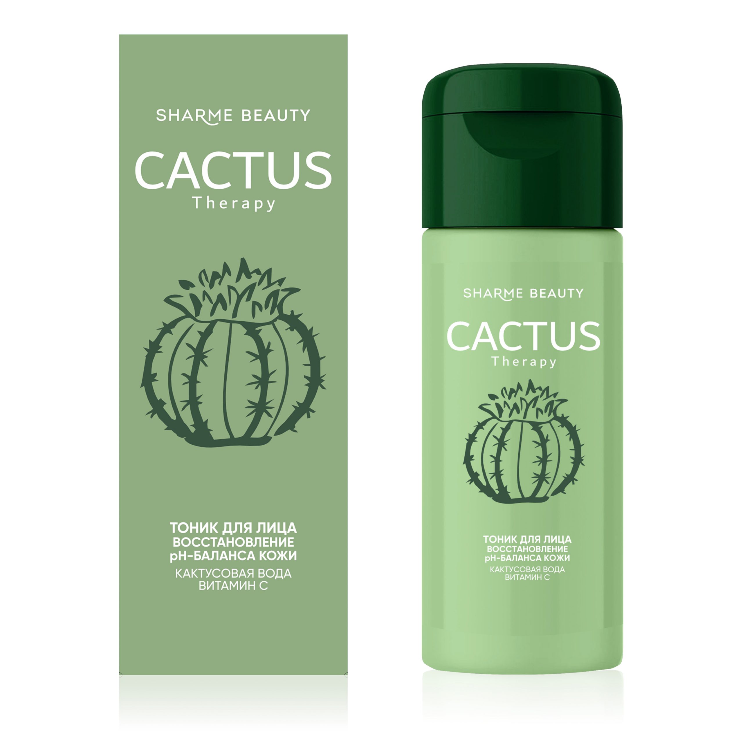 Тоник для лица восстановление рН-баланса кожи CACTUS Therapy