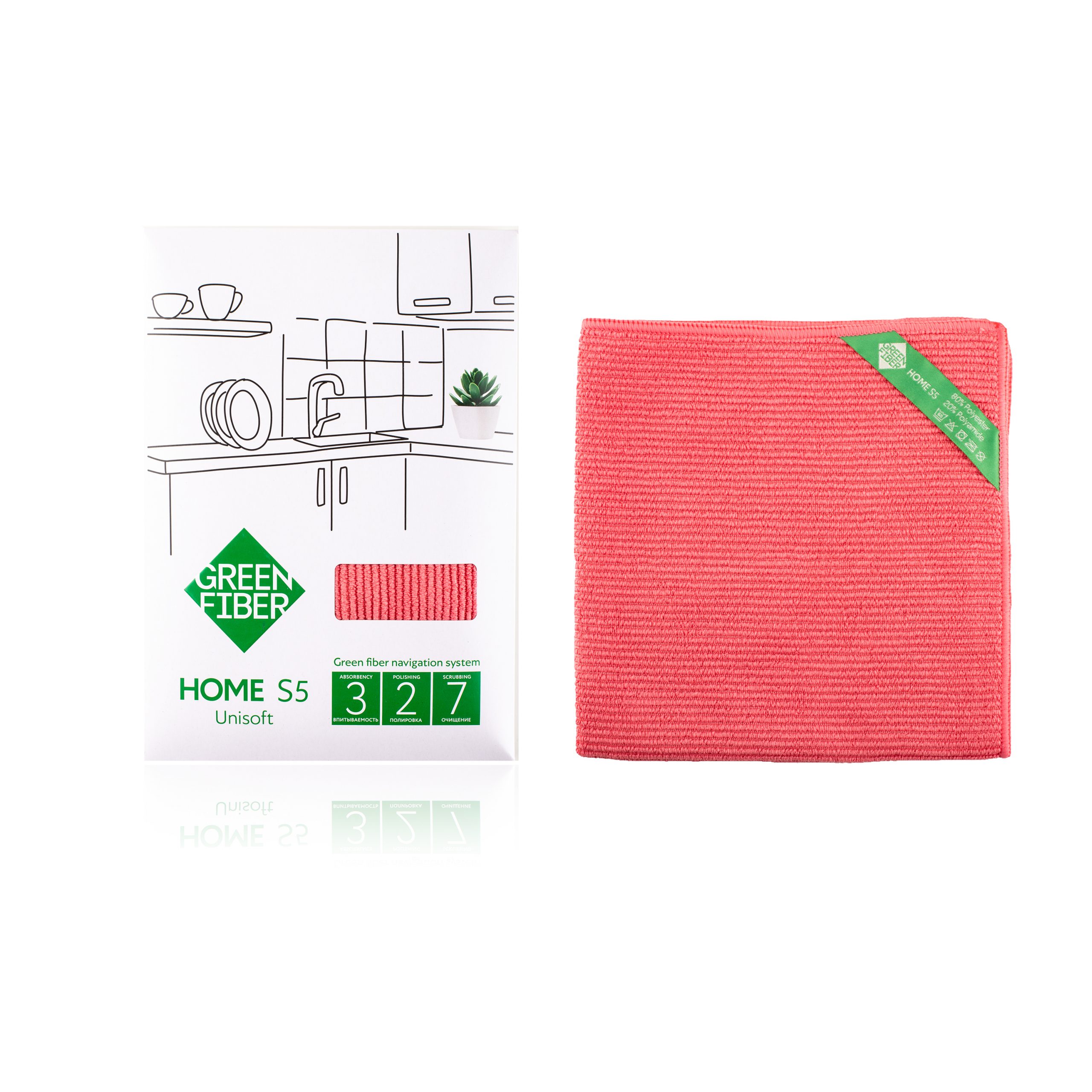 Файбер вельветовый Green Fiber HOME S5