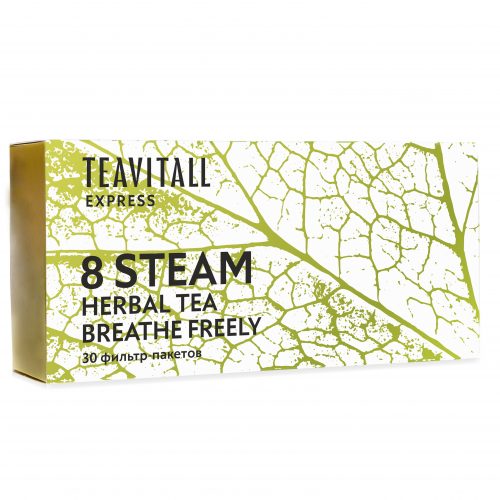 Чайный напиток для дыхательной системы TeaVitall Express Steam 8