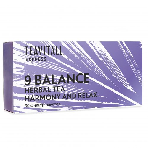 Чайный напиток успокаивающий TeaVitall Express Balance 9