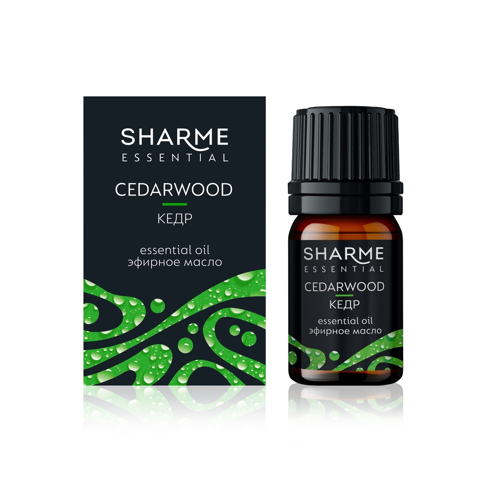 Эфирное масло «Кедр» Sharme Essential, 5 мл