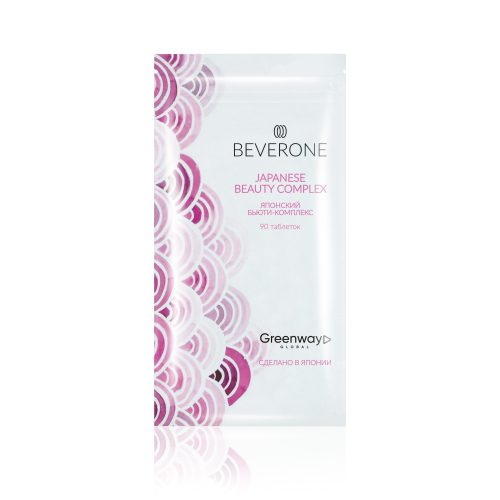 БАД «ЯПОНСКИЙ БЬЮТИ-КОМПЛЕКС» торговой марки «BEVERONE», 90 таблеток по 300 мг